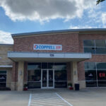Exterior view of Coppell Hospital.