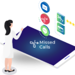 Missed call service